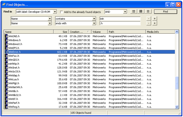 Developer - FindWin*.h
